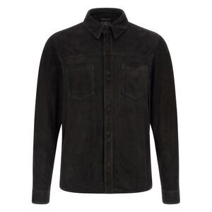 Giorgio Brato Men's Suede Shirt Gloves